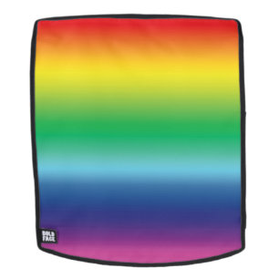 プライド レインボー カラフル LGBTQ LGBT ゲイ フラッグ パターン バックパック