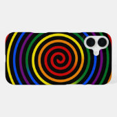 プライド レインボー 催眠 iPhoneケース (裏面横)