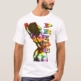 プライド レインボー 男性トルソー1 Tシャツ
