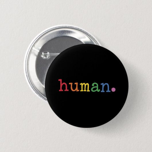 プライド 人権 LGBT レインボー LGBTQ 平等 缶バッジ (正面&裏面)