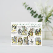 プライド&偏見はがき ポストカード (スタンド正面)