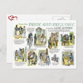 プライド&偏見はがき ポストカード (正面/裏面)