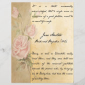 プライド・偏見スクラップブック紙 (正面)