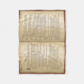 プライド&偏見ブランケット フリースブランケット (正面)