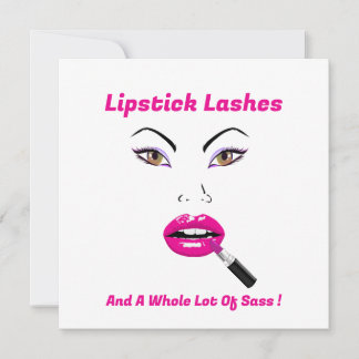 プライド、口紅、マスカラ、そしてたっぷりの生意気さ