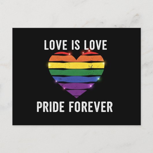 「プライド – 愛は愛」 ポストカード (正面)