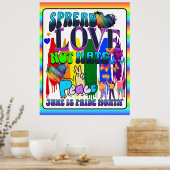 プライド |愛を広げて憎まない ポスター (キッチン)
