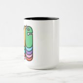 プライド – 愛レインボーカラー。愛は愛。 マグカップ (中央)