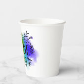 プライド（水彩） 紙コップ (裏面)