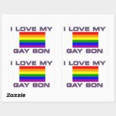 プライド – 私は私のゲイ息子を愛する – ステッカー (シート)