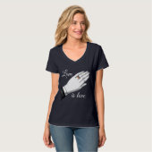 プライド 結婚指輪 愛 Tシャツ (正面フル)