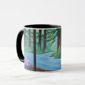 プライド、自信およびResilianceの絵画のマグ マグカップ (正面左)