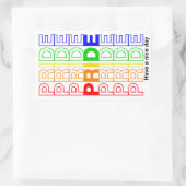 プライド 長方形シール (バッグ)