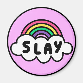 プライド – 雲と虹の色。 マグネット