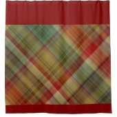 プライド#1赤シャワーカーテン シャワーカーテン (正面)