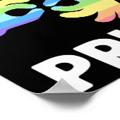 プライド。Asl認識度ハンドサイン言語ろうプライド ポスター (角)