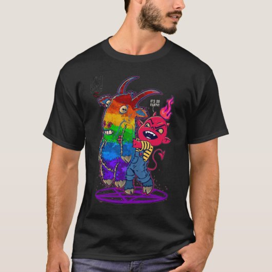 プライド_fluffy2024 tシャツ (正面)
