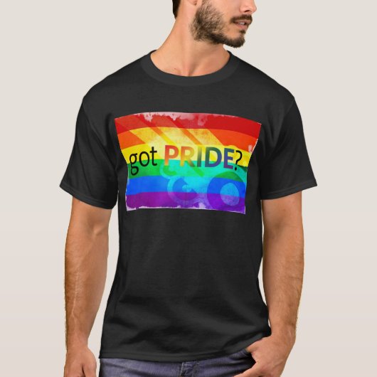 プライド LGBT フラグ Tシャツ (正面)