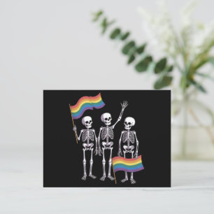 プライド LGBT 権利 レズビアン ゲイ アライ LGBTQ トランスジェンダー ポストカード