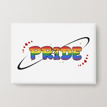 プライド LGBTQ レインボーフラッグ バッジ