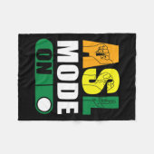 プライドAslモードの誇りを持った手書き言語 フリースブランケット (正面(横))