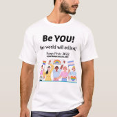 プライドBe You Tシャツ (正面)