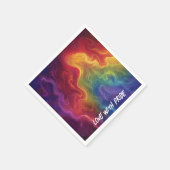プライドDigital Artとの恋 スタンダードカクテルナプキン (角)