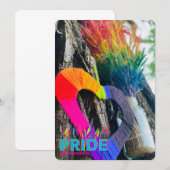 プライドGoldendale 5x7 空白のグリーティングカード サンキューカード (正面/裏面)