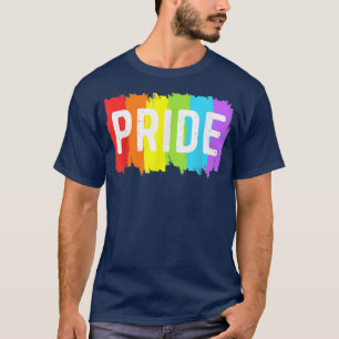 プライドLGBTレインボーゲイレズビアンT女性男性  Tシャツ