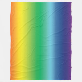 プライドlgbtレインボー同性愛者ゲイ国旗の色 フリースブランケット