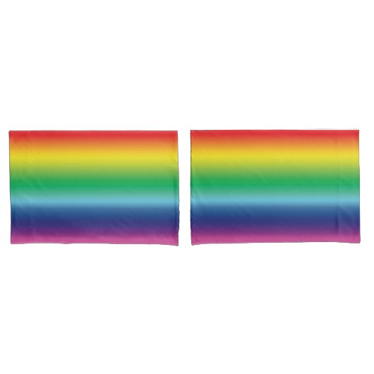 プライドlgbtレインボー同性愛者ゲイ国旗の色 枕カバー (フロントセット)