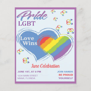 プライドLGBT チラシ