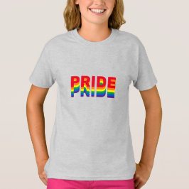 プライドlgbt lgbtq同性愛者ゲイレインボーカラーズグレー tシャツ
