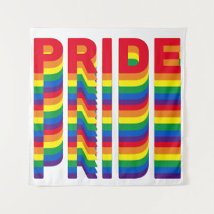 プライドlgbt lgbtq同性愛者ゲイレインボーカラーパターン タペストリー
