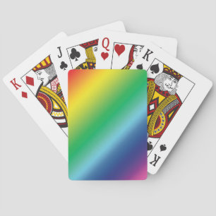 プライドlgbtqレインボーカラーパターン トランプ