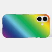 プライドlgbtqレインボーカラーパターン Case-Mate iPhoneケース (裏面 (横))