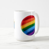 プライドLGBTQ+マグカップ コーヒーマグカップ (正面右)