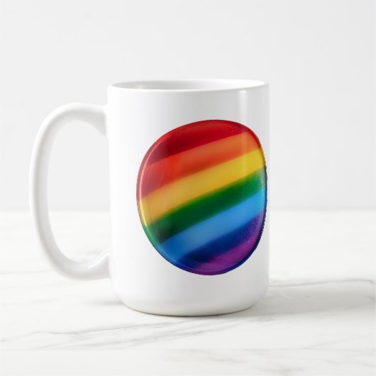プライドLGBTQ+マグカップ コーヒーマグカップ (左)