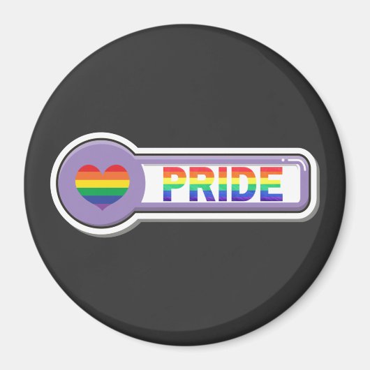 プライドLGBTQ+ マグネット (正面)