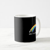 プライドLgbtq – 愛は人権 コーヒーマグカップ (正面右)
