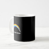 プライドLgbtq – 愛は人権 コーヒーマグカップ (正面左)