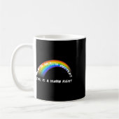 プライドLgbtq – 愛は人権 コーヒーマグカップ (左)