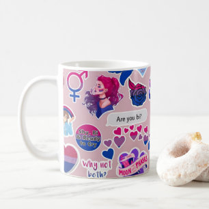 プライドLGBTQ+肯定マグカップでsip コーヒーマグカップ