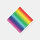 プライドlgbtq lgbtゲイ同性愛者レインボーグラデーションカラー スタンダードカクテルナプキン (角)