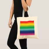 プライドlgbtq lgbt同性愛者ゲイレインボーフラッグ色 トートバッグ (正面(商品))