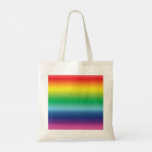 プライドlgbtq lgbt同性愛者ゲイレインボーフラッグ色 トートバッグ (裏面)