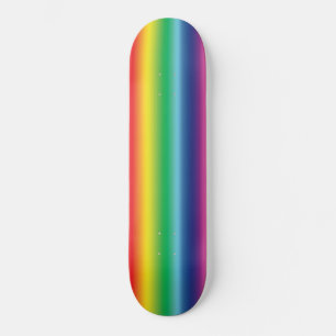 プライドlgbtq lgbt虹同性愛者ゲイ旗の色 スケートボード