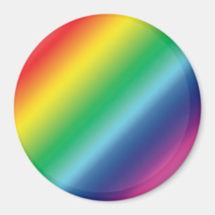 プライドlgbtq lgbt虹色パターン磁石 マグネット
