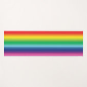 プライドlgbtq lgbt虹色ヨガマット ヨガマット (正面(横))