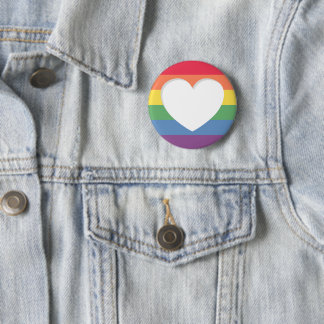 プライドLGBTQ Love is Love Buttonピン 缶バッジ